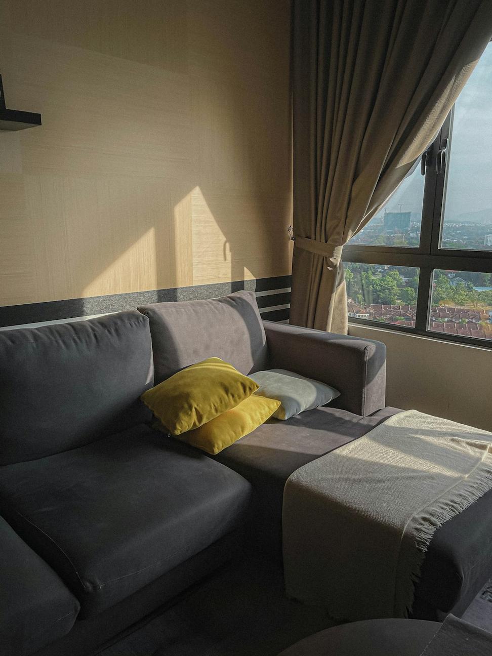 Hotel lounge area